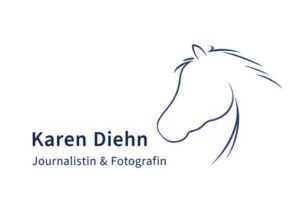 Logo Karen Diehn mit Pferdekopf
