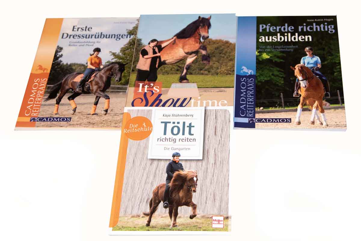 Buchcover mit Coverfotografie von Karen Diehn – Referenzen Pferdesport